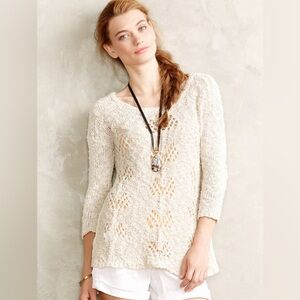 Anthropologie Knitted & Knotted Pullover Sweater - Size S